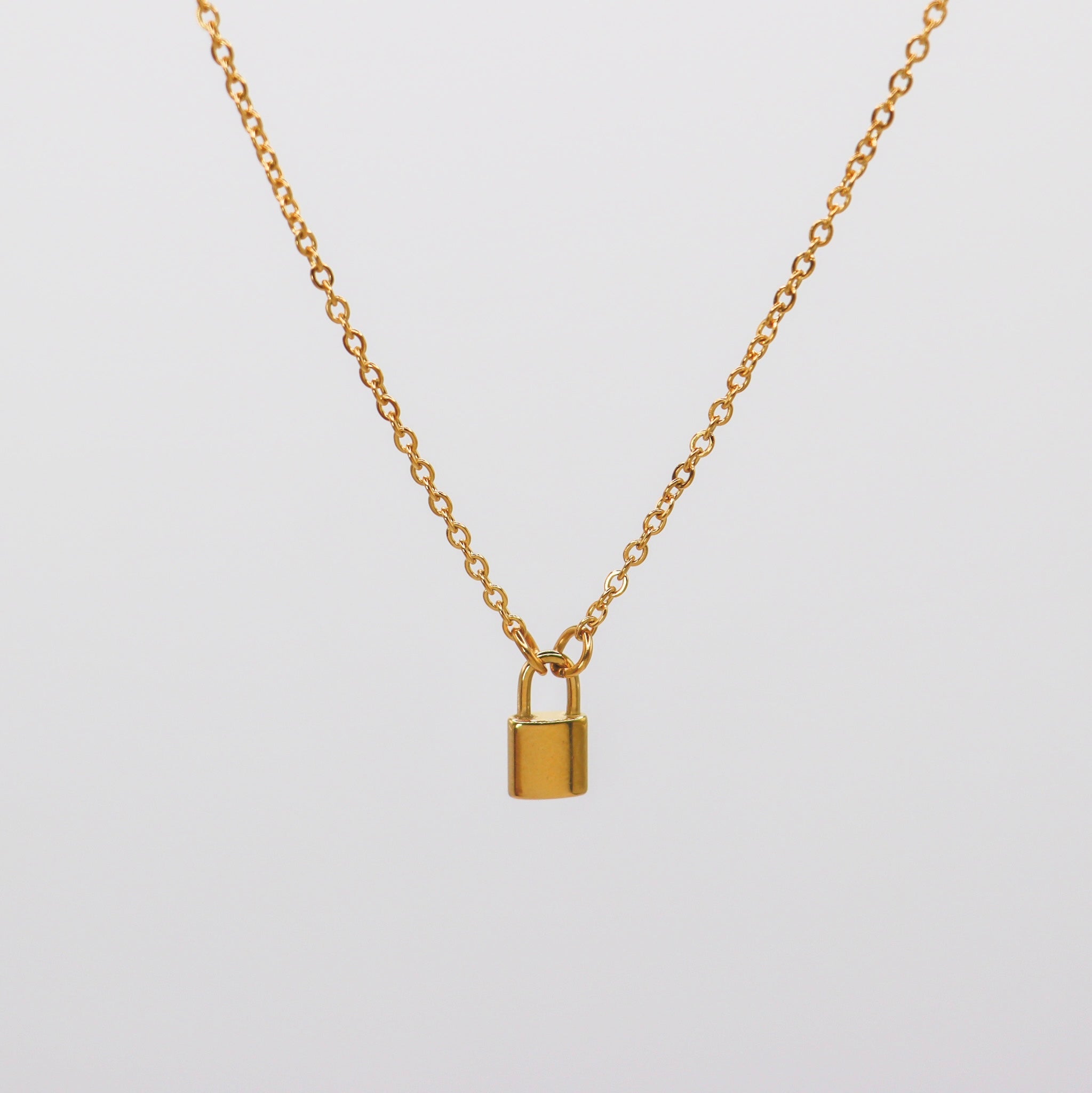 Fixed Lock Necklace