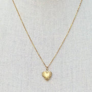Mini Heart Locket Necklace