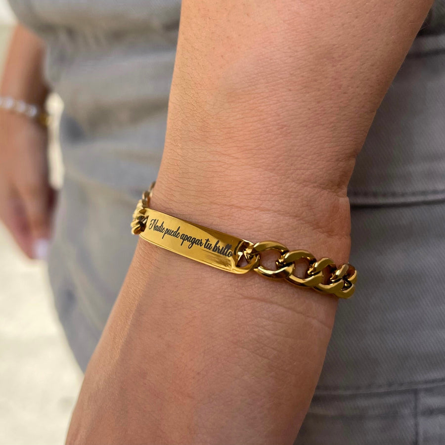 Curved Bar Bracelet
