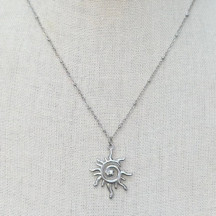 Satellite Sun Necklace