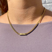Sosa Plate Necklace