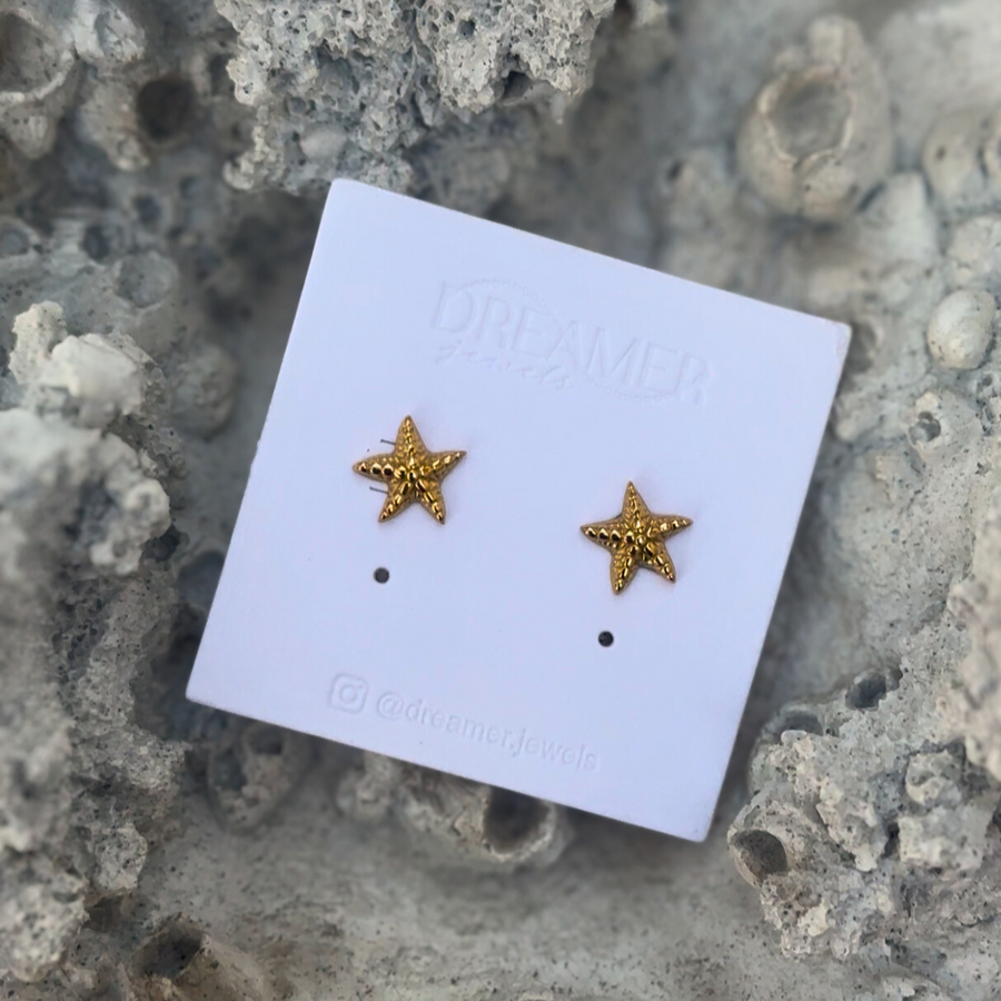 Coastal Starfish Studs