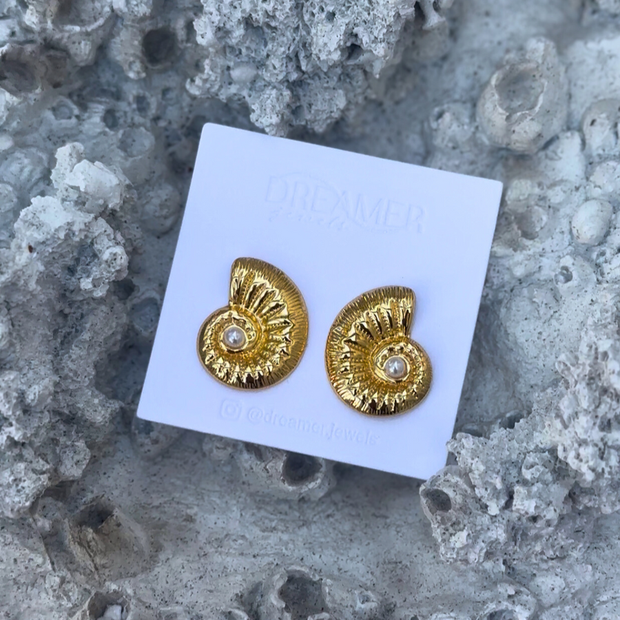 Shell Bloom Earrings