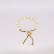 Adjustable Pearl Bracelet