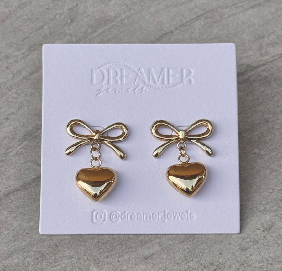 Coquette Heart Earrings