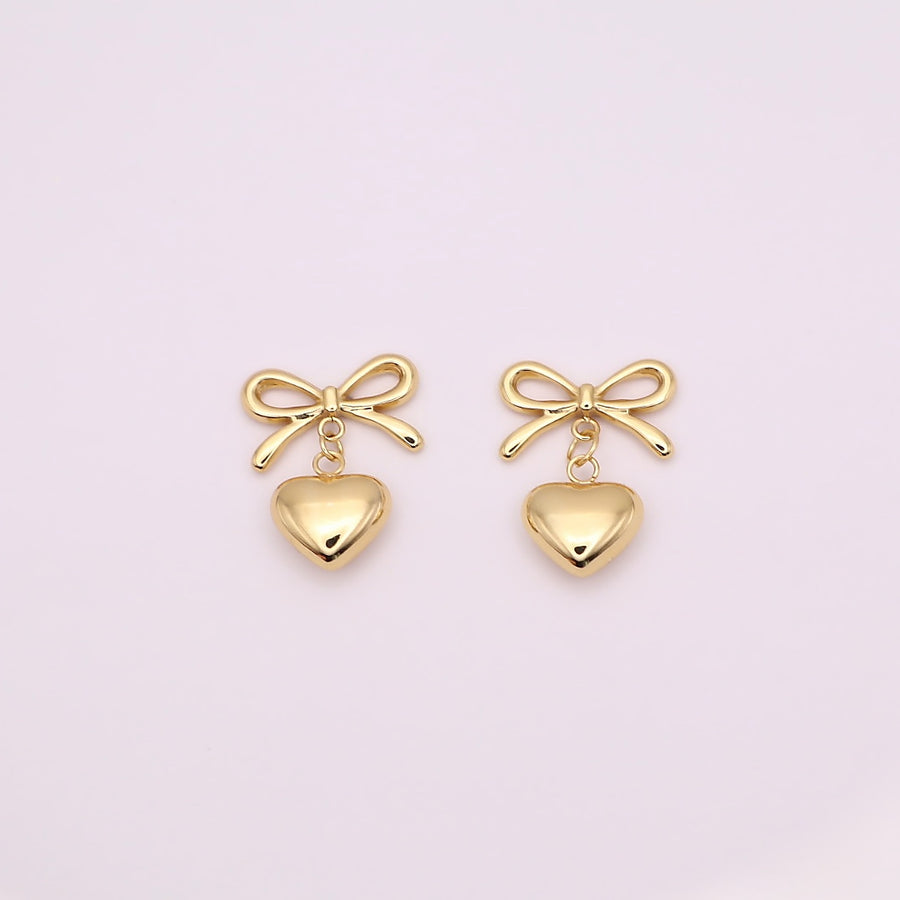 Coquette Heart Earrings
