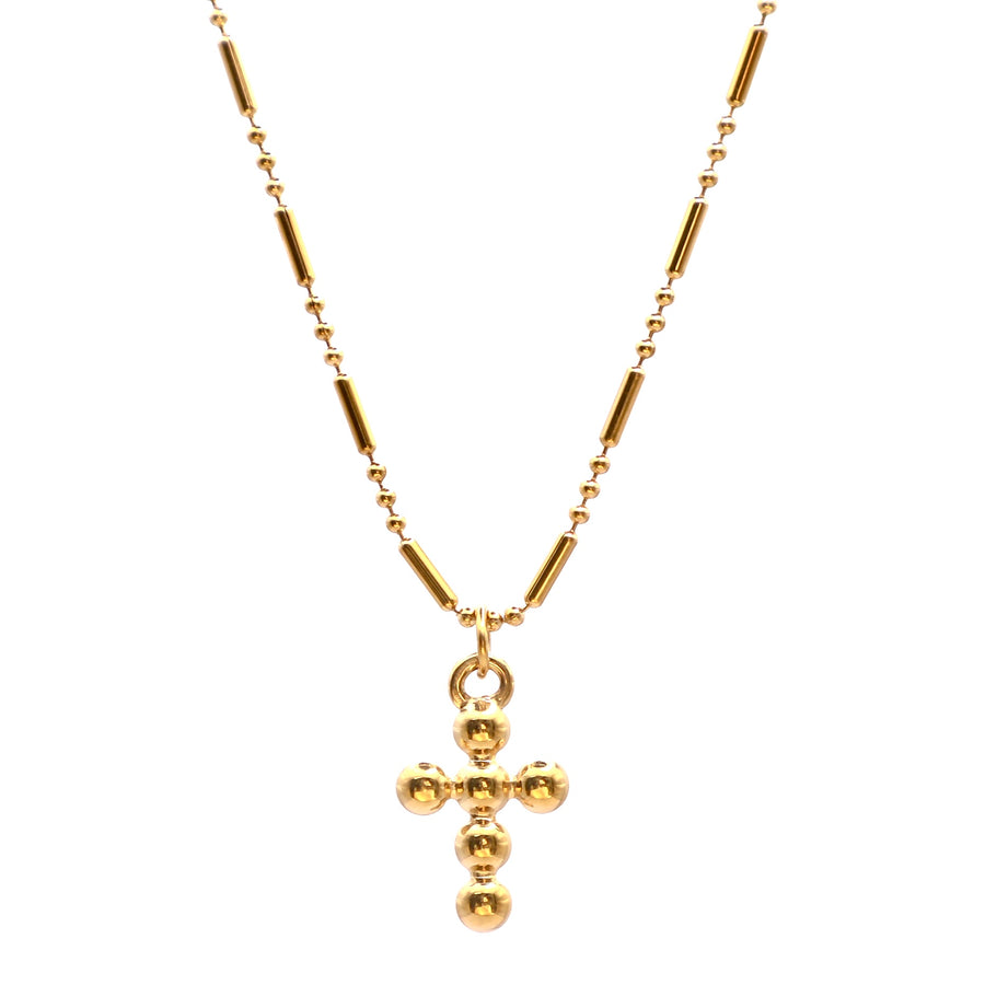 Zev Cross Necklace