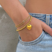 Ava Heart Bracelet