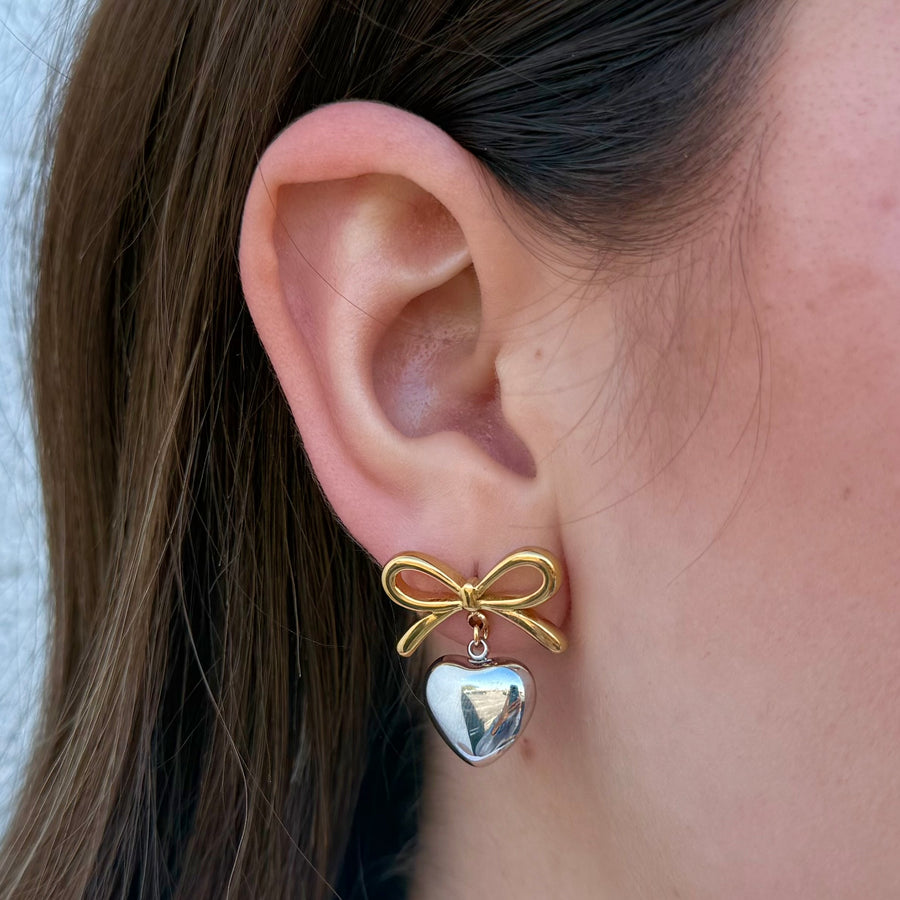 Coquette Heart Earrings