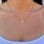 Mini Fixed Heart Necklace
