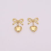 Coquette Heart Earrings