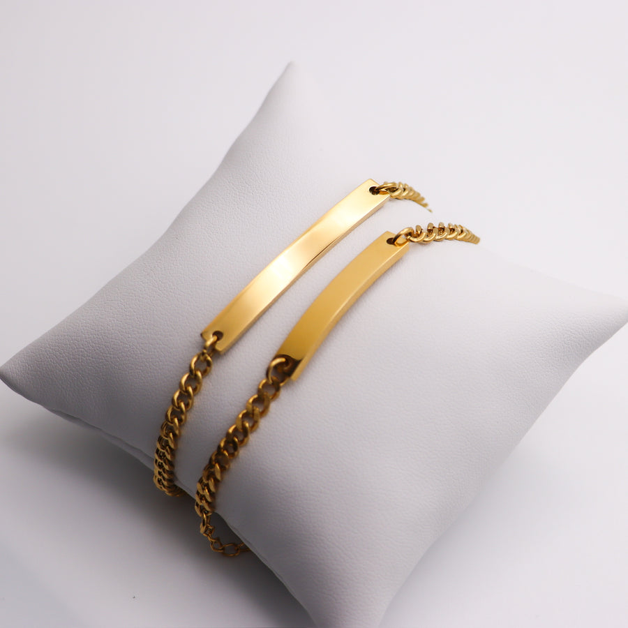 Curved Bar Bracelet