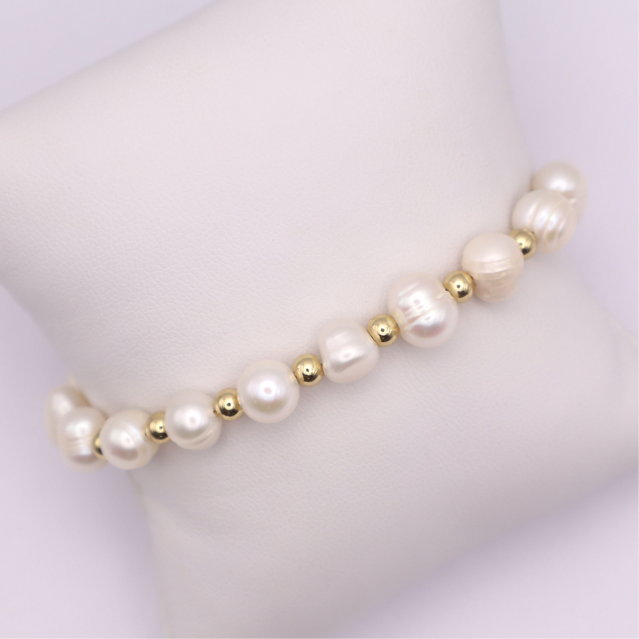 Adjustable Pearl Bracelet