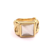 White Pearl Ring