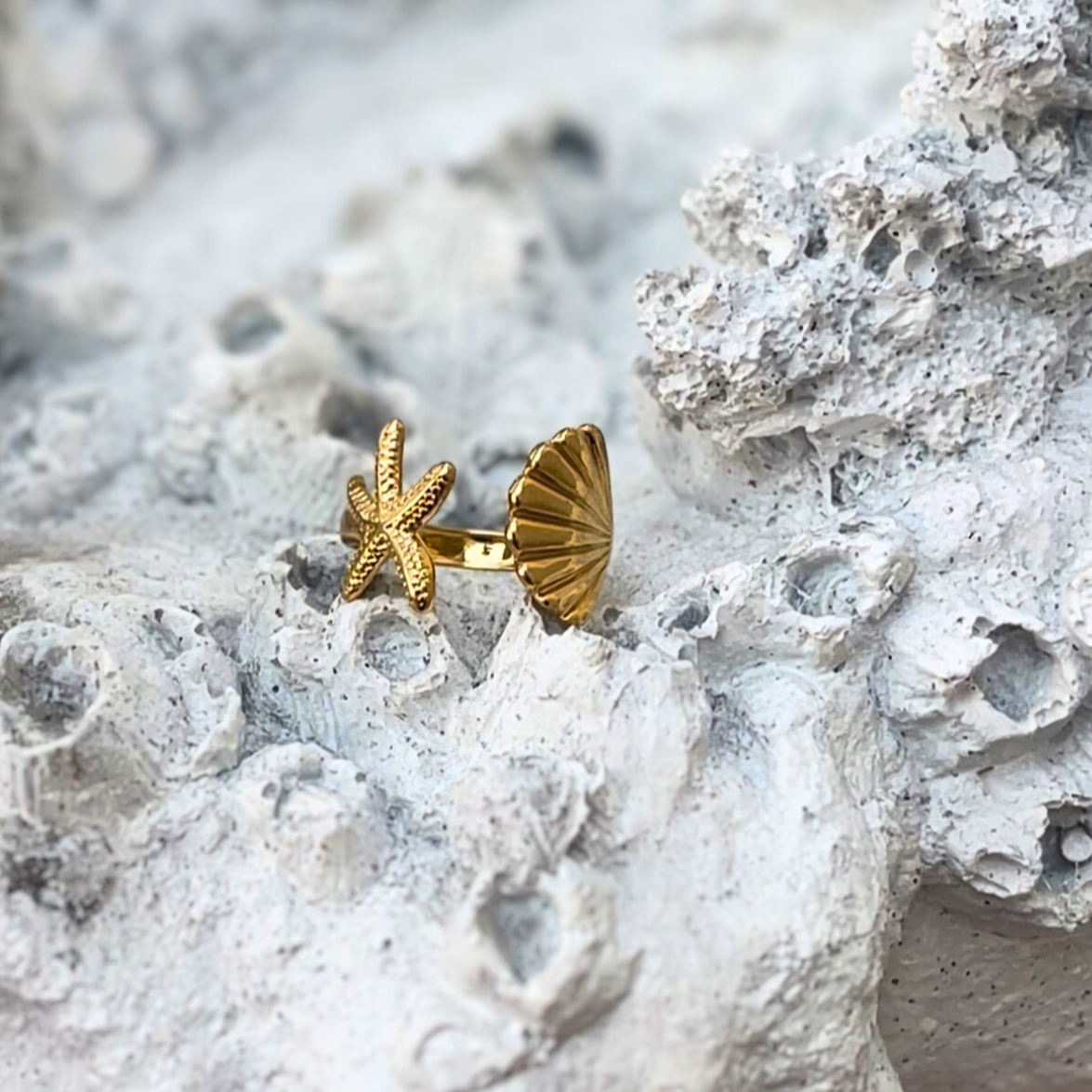 Golden Coast Adjustable Ring